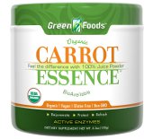 Green Foods Carrot Essence Powder 6.8 oz-TEMP OUT OF STOCK