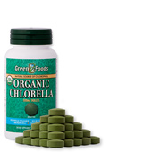Green Foods Organic Chlorella 500mg 120 tab-OUT OF STOCK