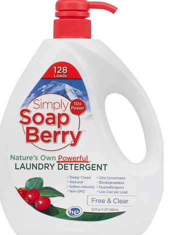 Growing Naturals - Simply Soapberry Laundry Detergent 32 oz