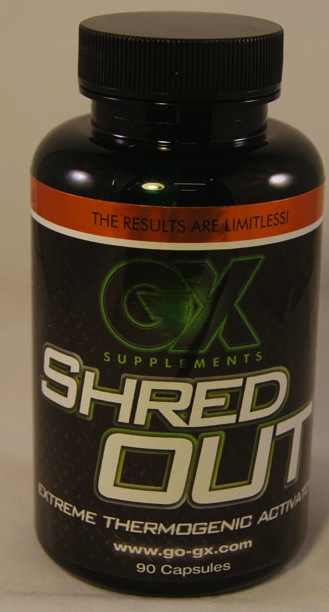 GX Supplements Shred Out 90 Caps