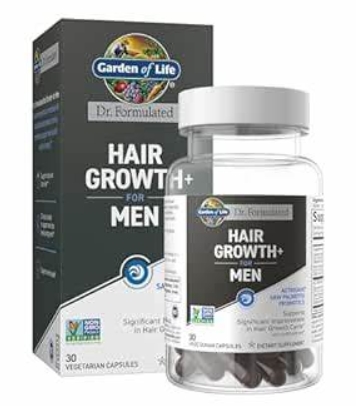 Garden of Life - Dr. Formulated Hair Growth For Men 30 Vcaps