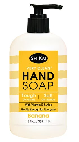 Shikai Very Clean Hand Soap Banana 12/oz