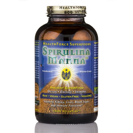 Health Force - Spirulina Manna 1500 count VeganTabs