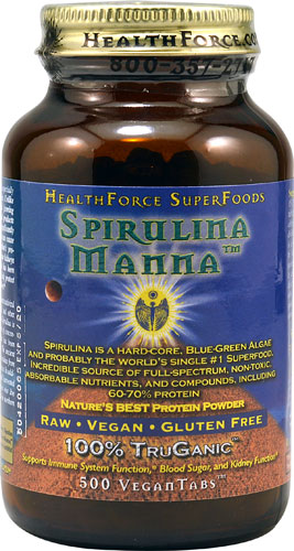 Health Force - Spirulina Manna 450 VeganTabs