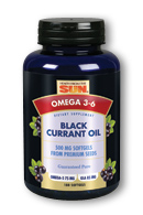 Health from the Sun - Black Currant Oil 500mg 180 Sg