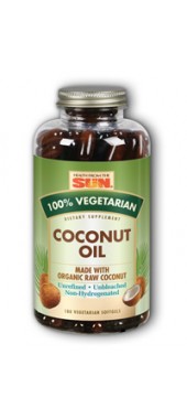 Health from the Sun - Coconut Oil 180ct Vsg