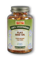 Health from the Sun - Flax Seed Oil, Vegetarian 90 Vsg-OUT OF STOCK