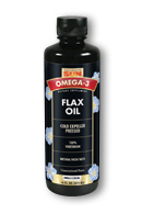 Health from the Sun - Omega-3 Flax Oil 16 oz Liq
