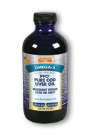 Health from the Sun - PFO Pure Cod Liver Oil Orange 8 oz Liq-OUT OF STOCK