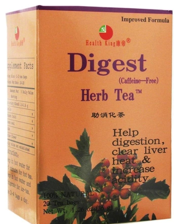 Health King Digest Tea  (Caffeine Free) 20 Bag