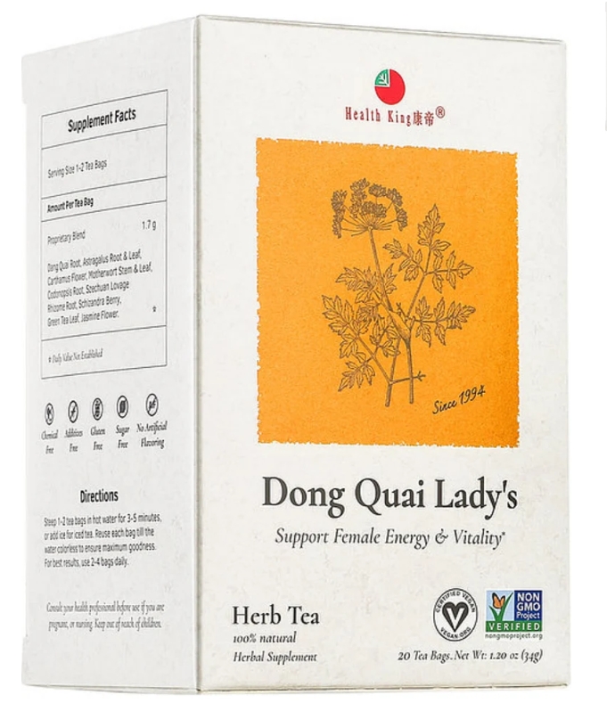 Health King Dong Quai Lady'S Tea 20 Bag