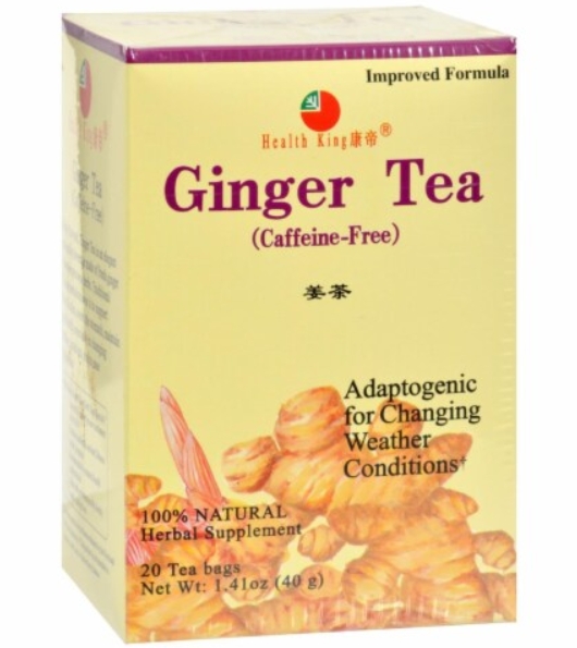 Health King Ginger Tea  Caffeine Free 20 Bag