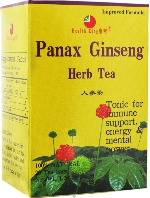 Health King Panax Ginseng Tea 20 Bag