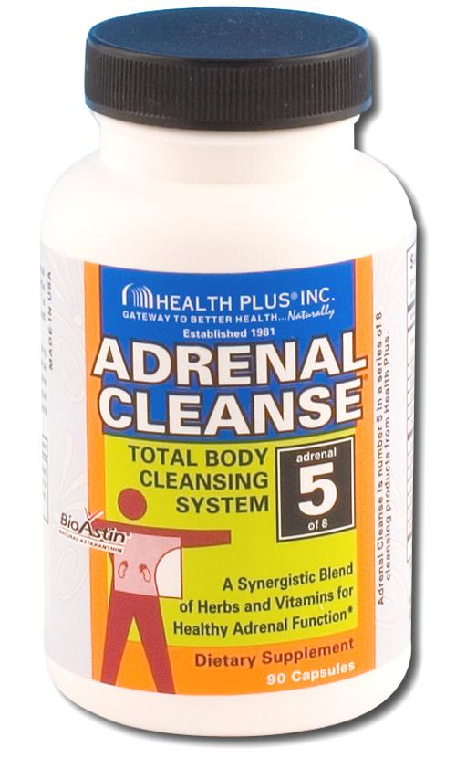 Health Plus - Adrenal Cleanse 90 cap    TEMPORARILY UNAVAILABLE