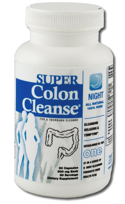 Health Plus - Super Colon Cleanse Night Formula 90 cap