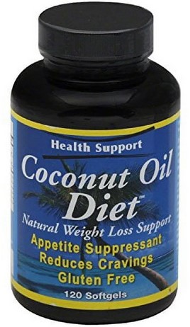 Health Support Coconut Oil Diet 120Softgel