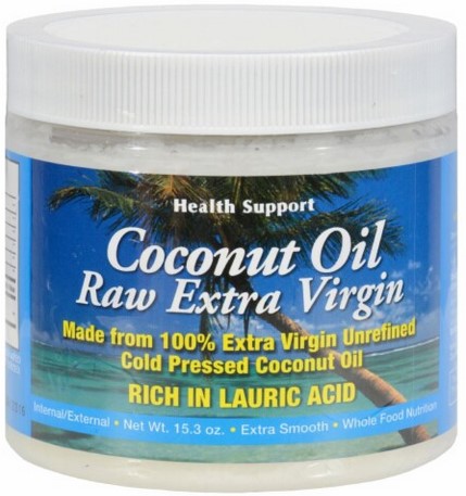 Health Support Raw Organic Coconut Oil 15.3oz