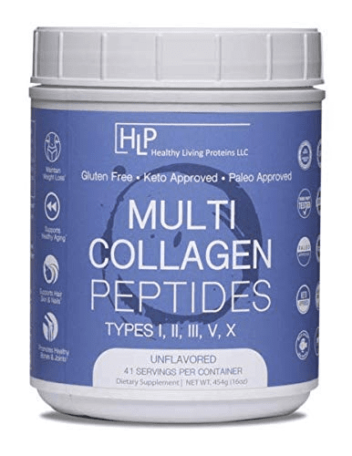 Healthy Living Proteins - Multi Collagen Peptides 41 Servings Unflavored