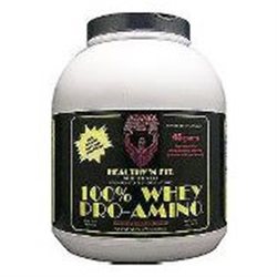 Healthy N Fit - 100% Whey Pro-Amino Choc 5 lb. Powder
