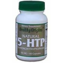 Healthy Origins 5-HTP 50mg Natural 60 Capsules
