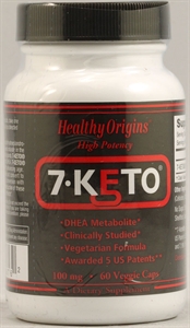 Healthy Origins 7-Keto 100mg 60 Vegicaps