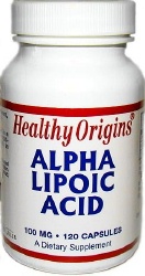 Healthy Origins Alpha Lipoic Acid 100mg 120 Capsules
