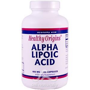 Healthy Origins Alpha Lipoic Acid 600mg 150 Capsules-UNAVAILABLE
