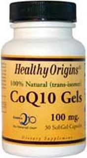 Healthy Origins CoQ10 100mg 30 Gels