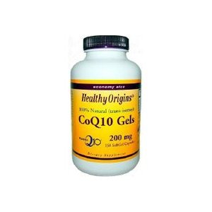 Healthy Origins CoQ10 200mg (Kaneka Q10) 30 Softgel