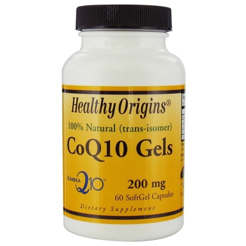 Healthy Origins CoQ10 200mg (Kaneka Q10) 60 Softgel