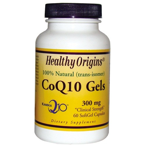 Healthy Origins CoQ10 300mg (Kaneka Q10) 60 Softgel