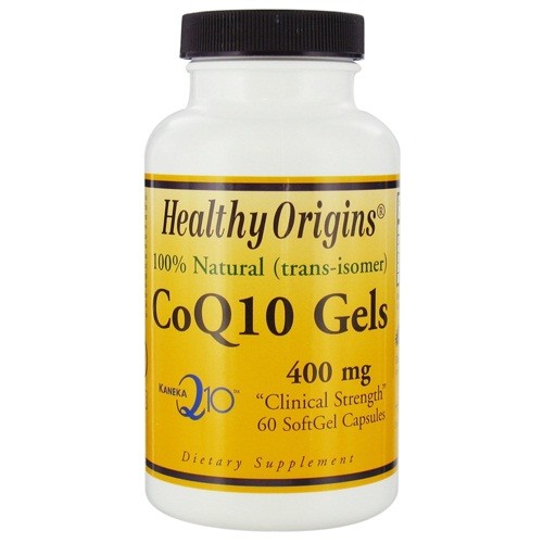 Healthy Origins CoQ10 400mg (Kaneka Q10) 60 Softgel