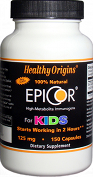 Healthy Origins Epicor For Kids 125mg 150 Capsules-OUT OF STOCK