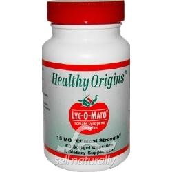 Healthy Origins Lyc-O-Mato (Lycopene + Olive Oil) 15mg 60 Softgel