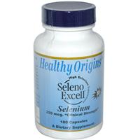 Healthy Origins Selenium Seleno Excel 200mcg 180 Vegicaps