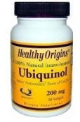 Healthy Origins Ubiquinol 200mg Soy Free Non-GMO 60 Softgel