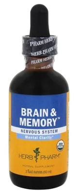 Herb Pharm - Brain&Memory 2 Oz