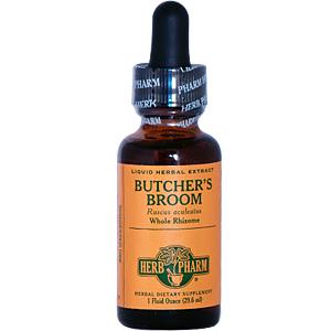 Herb Pharm - Butchers Broom Liquid 1 OZ TEMPORARELY UNAVAILABLE