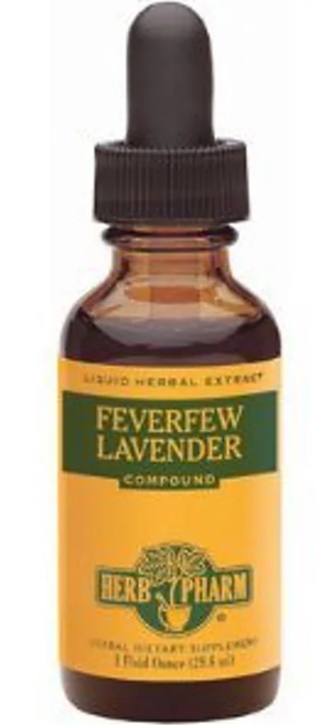 Herb Pharm - Feverfew/Lavender 1 OZ