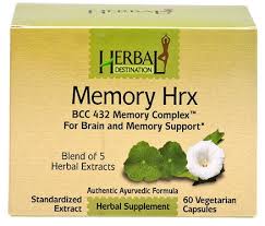 Herbal Destination Memory Hrx Complex 60 Vegi Caps