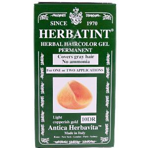 Herbatint - Permanent Light Copperish Gold (10DR) 4 oz-UNAVAILABLE