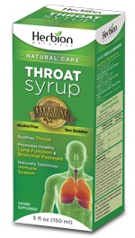 Herbion Throat Syrup 5 oz