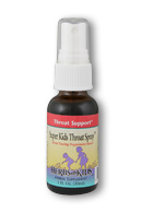 Herbs For Kids Super Kids Throat Spray Peppermint 1 OZ