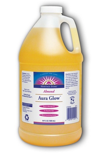 Heritage Store Aura Glow Almond 64 oz-UNAVAILABLE