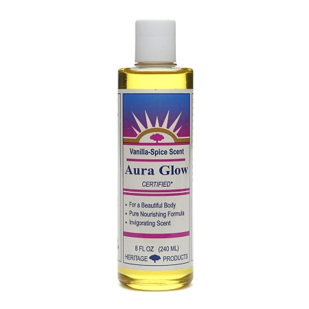 Heritage Store Aura Glow Vanilla Spice 8 oz-OUT OF STOCK