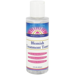 Heritage Store Blemish Treatment Toner: Salicylic Acid Acne Medication Fragrance Free 4 oz-OUT OF STOCK