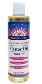 Heritage Store Castor Oil Fragrance Free 8 oz