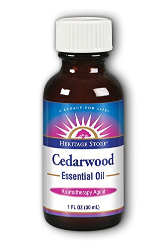 Heritage Store Cedarwood, Essential Oil Cedarwood 1 oz