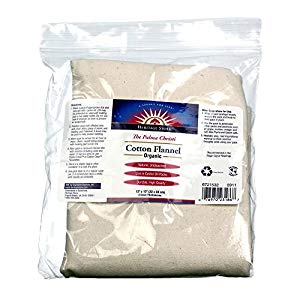 Heritage Store Cotton Flannel, Organic Fragrance Free 1 ea