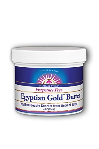 Heritage Store Egyptian Gold Butter Fragrance Free 4 oz--OUT OF STOCK